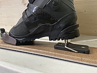 Climbing Wire for custom heel pieces / Broche d’ascension pour la talonnière sur mesure